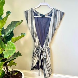 NWT Lulu’s Striped Duster Vest